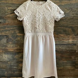 ROOLEE Kids Girls Light Mauve Lace Dress ~ 13-14  *EUC*
